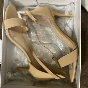 Brand new nude heels